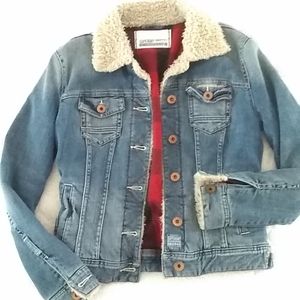 Jean Jacket Sherpa from Superdry